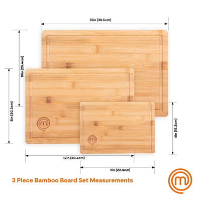 Bamboo Cutting Board Set