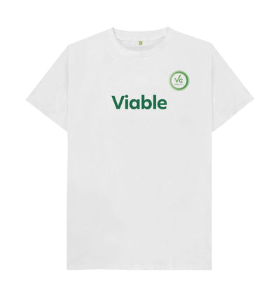 White Viable T-Shirt