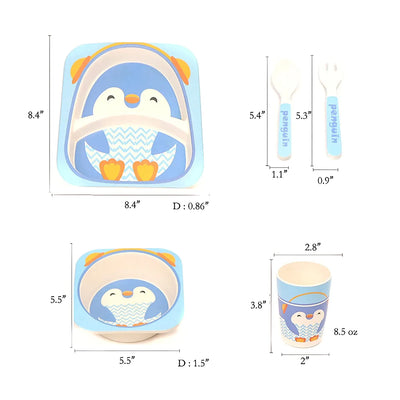 Bamboo Baby Tableware Set