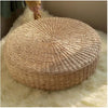 Natural Straw Floor Pillow