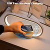 Smart Phone-Charging Lamp